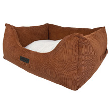 Corduroy Bolstered Dog Bed